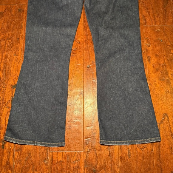 FRAME Le Crop Mini Boot Leg Snap Ankle Jean Size 28 Meribel Wash - Picture 6 of 14